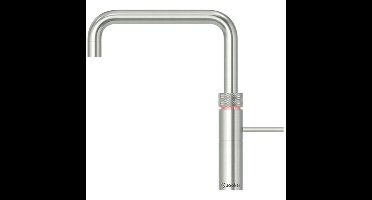 Quooker Fusion Square Keukenkraan - Kokend - Warm & Koud Water - Kindveilige Dubbeldruk - RVS