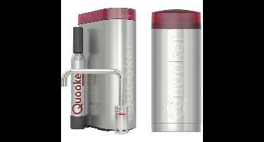 Quooker Nordic Square Kokendwaterkraan Single Tap Set - Kokend Water - Chroom - Inclusief COMBI Reservoir & CUBE - Direct Gekoeld Bruisend Water