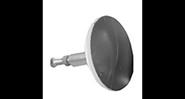 Riko Rezo Plug Badafvoer met Overloop - Verlengd - Chroom