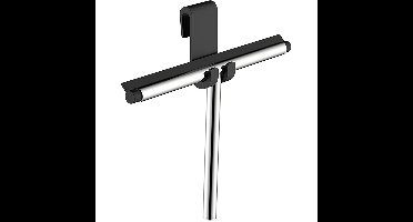 Wiesbaden Alonzo Raamwisser met Flexibele Glashaak - Chroom