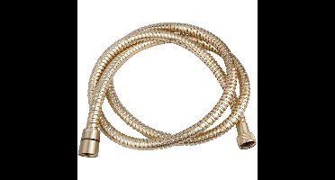 Wiesbaden Doucheslang - Conisch - Metaal - 150cm - Geborsteld Messing