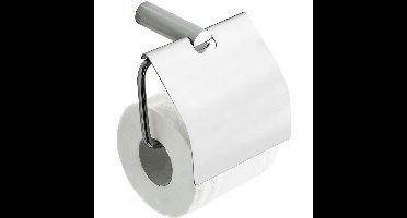 Wiesbaden Ida Toiletrolhouder met Klep - Chroom
