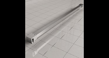 Wiesbaden Stabilisatiestang - 120cm - Geborsteld Staal