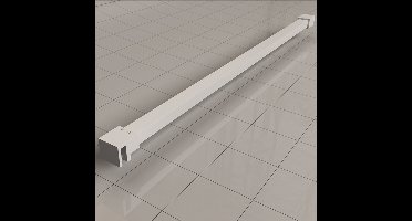 Wiesbaden Stabilisatiestang - 120cm - Mat Wit