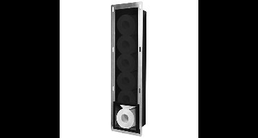 Wiesbaden Sunk Inbouw Reserverolhouder - Mat Zwart