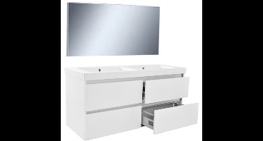 Wiesbaden Vision Meubelset Inclusief Spiegel - 120cm - Wit