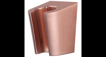 Wiesbaden Wandhanddouchehouder - Kunststof - Geborsteld Koper