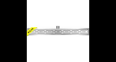 Xellanz Eco Douchegoot met Flens en Rooster - 110x7cm - RVS