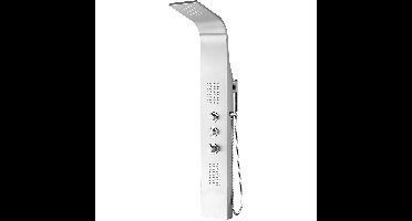 Xellanz Erie Thermostatische Douchekolom - Douchepaneel - Douchezuil - 148x22cm - RVS