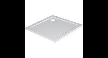 Xellanz Luxe Vierkante Douchebak 90x90cm - SMC Glans Wit