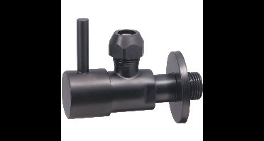 Xellanz Minimal Hoekstopkraan - 3/8x3/8 - of Knel - 10mm - Gunmetal PVD