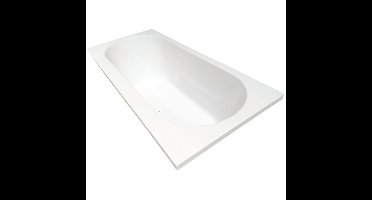 Xellanz Portus RD Inbouw Duo Ligbad - 170x70x43cm - Acryl - Glans Wit