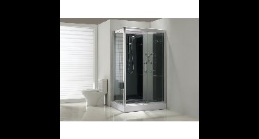 Xellanz Sunshine Rechts Complete Douchecabine - 120x90x218cm - Aluminium - 5mm Glas