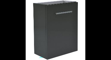 Xellanz Zenti Fonteinkast - 40x22cm - Hoogglans Grijs