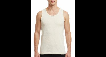 Heren Hemd Zijde Wol Engel Natur Kleur Gebroken wit Maat 46/48 - Medium