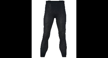 Heren Long John Zijde Wol Engel Natur Kleur Zwart Maat 54/56 - Extra Large