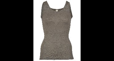 Dames Hemd Zijde Wol Engel Natur Kleur Walnut Maat 34/36 - Small