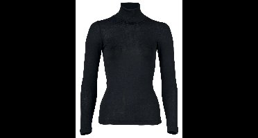 Dames Coltrui Zijde Wol Engel Natur Kleur Zwart Maat 38/40 - Medium