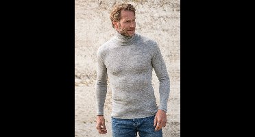 Heren Coltrui Zijde Wol Engel Natur Kleur Grijs Maat 50/52 - Large