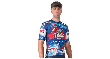 SOUDAL-QUICK-STEP fietsshirt met korte mouwen TREX La Vuelta 2025
