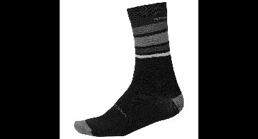 Winterfietssokken BaaBaa Merino Stripe