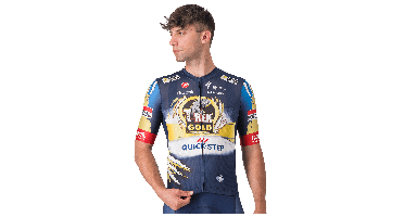 SOUDAL-QUICK-STEP fietsshirt met korte mouwen TREX Tour de Pologne 2025