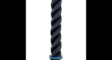 POL1210042608 - ZWART BOVENKANT POLYESTER 8MM. (150M)