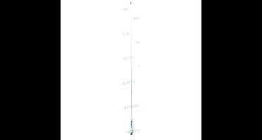 GLORA106SLSFME - VHF-ANTENNE 900 mm 3 dB roestvrijstalen staaf FME ja