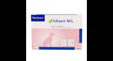 Virbac Telizen 100 mg M/L - voedingssupplement 30 tabletten