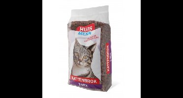 Huismerk Kattenbrok 3-Mix kattenvoer 10 kg