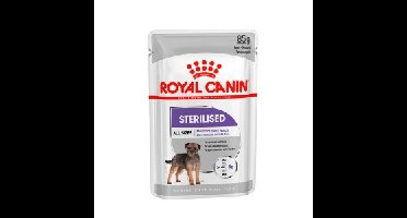 Royal Canin Sterilised natvoer hond (paté) 1 doos (12 x 85 g)
