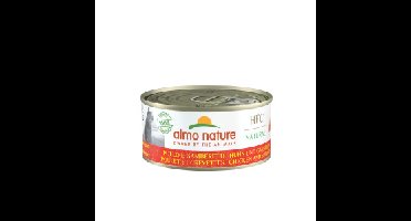 Almo Nature HFC Natural kip met garnalen natvoer kat (150 g) 12 x 150 g