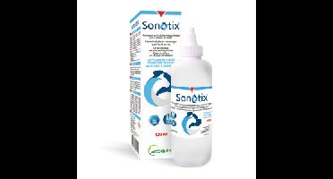 Sonotix Oorreiniger voor hond en kat 120 ml