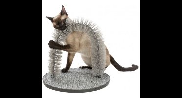 Massage- en vachtverzorgingsboog voor de kat (36 × 33 cm) Per stuk