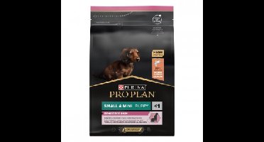 Pro Plan Small & Mini Puppy Sensitive Skin met zalm hondenvoer 3 kg