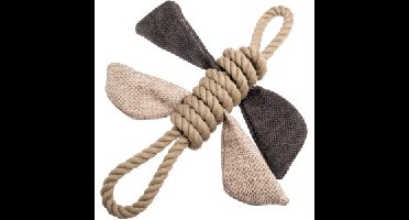 Speelgoedvlinder van touw voor de hond Per stuk