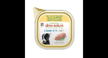 Almo Nature HFC Complete kip met rozemarijn natvoer hond (150 g) 22 x 150 g
