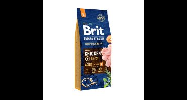 Brit Premium by Nature Adult M hondenvoer 15 kg