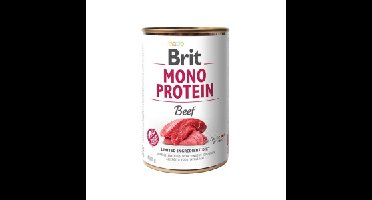 Brit Mono Protein rund natvoer hond 6 x 400 g