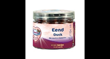 Renske Gezonde Beloning eend snackhartjes kat 100 g