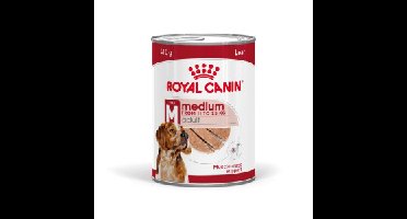 Royal Canin Medium Adult natvoer hond (paté) 1 tray (12 x 410 g)