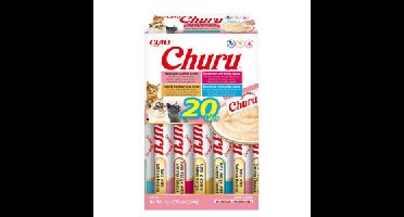 Inaba Ciao Churu multipack met zeevruchten kattensnack 60 x 14 g