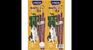 Vitakraft Beefstick met wild hondensnack (4 st.) 3 verpakkingen