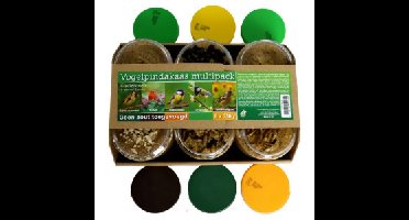Pindakaas voor tuinvogels (multipack) 6 x 350 g