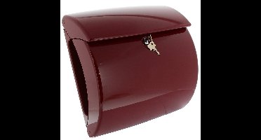 Burg-Wächter Piano 886 M wandbrievenbus kunststof - merlot