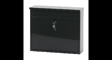 Basic Granadan wandbrievenbus staal - antraciet