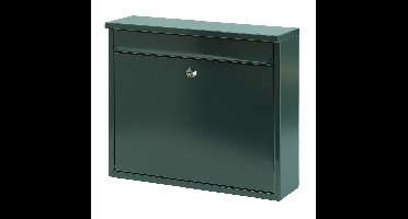 Basic Granadan wandbrievenbus staal - groen