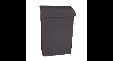 Basic Lugon wandbrievenbus staal - antraciet