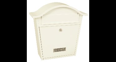 Basic Tatifan wandbrievenbus staal - wit