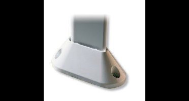 Burg-Wächter Terzo voet tbv brievenbuspaal - wit